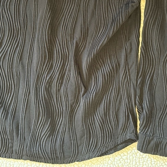 Kaleigh Black Button Up Blouse Size Medium - Picture 10 of 15